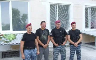 В спецподразделении севастопольской милиции «Беркут» появилась дочь полка