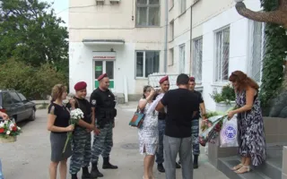 В спецподразделении севастопольской милиции «Беркут» появилась дочь полка