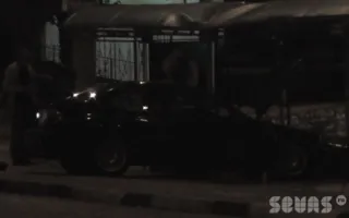 В Севастополе на площади Восставших автомобиль «BMW-3» протаранил остановку. Видео последствий ДТП