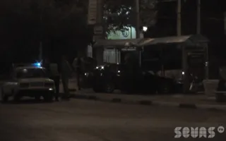 В Севастополе на площади Восставших автомобиль «BMW-3» протаранил остановку. Видео последствий ДТП