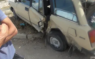 В Севастополе преступник совершил разбойное нападение на таксиста, а затем на угнанной машине попал в ДТП