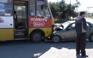 В Севастополе на проспекте Героев Сталинграда произошло ДТП. Есть пострадавшие
