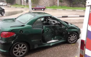 В районе Восставших столкнулись два автомобиля. Видео ДТП