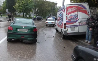 В районе Восставших столкнулись два автомобиля. Видео ДТП