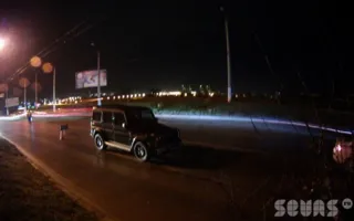 «Мерседес-Гелендваген» врезался в «Жигули» — авария на Студгородке