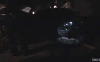 В Севастополе на улице Богданова автомобиль «BMW» протаранил «Ford». Видео последствий ДТП