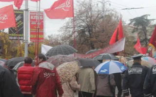 В Севастополе митинг КПУ на 7 ноября был рекордно коротким