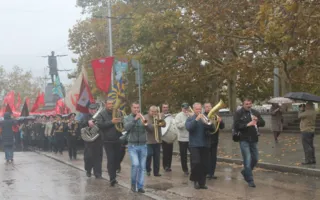 В Севастополе митинг КПУ на 7 ноября был рекордно коротким