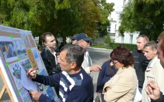 В Севастополе провели пикет против добычи сланцевого газа в Чёрном море