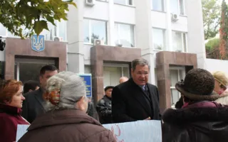 «Замёрзшие» севастопольцы красноречиво требовали от Яцубы включить отопление