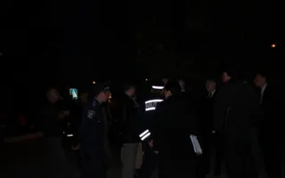 Общественный совет не обошёлся без милиции, драки и бригады санитаров