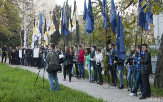В Севастополе пикетировали строительство синагоги еврейской общиной «Хабад» 