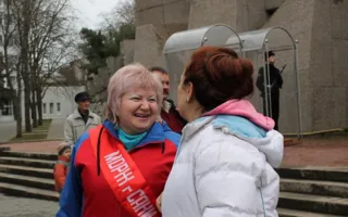 В Севастополе 23 февраля митинги разделились на празднующих День Защитника Отечества и День Советской армии