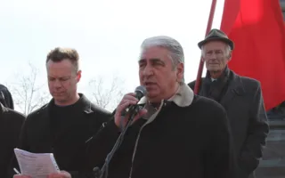 Севастопольские коммунисты митингом напомнили о 22-й годовщине проведения референдума о сохранении СССР