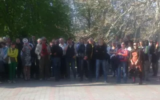 Митинг у севастопольского дельфинария закончился попыткой прорваться в кабинет к Яцубе