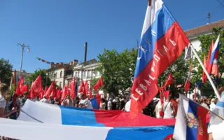 День Победы в Севастополе. Власти сделали все для ветеранов, но забыли о Знамени Победы