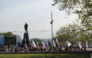 Севастополь в густом тумане отметил 230-летие Черноморского флота
