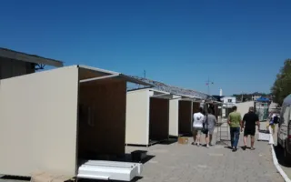 КП «Благоустройство» рапортует об отремонтированном туалете на пляже «Солнечный»