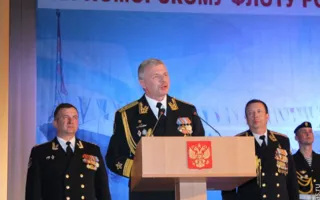 Александру Витко вручен штандарт командующего Черноморским флотом