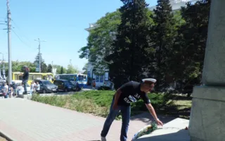 В Севастополе прошел автопробег «Мы несем Андреевский флаг»