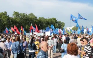 В Севастополе на антифашистском митинге потребовали запретить ВО «Свобода»