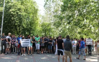«Не ДАДАИМ уничтожить деревья!» В Севастополе митинговали против неудовлетворительного состояния Приморского бульвара