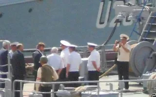 Белоцерковец обвинил Новинского в незаконной агитации на военном корабле ВМСУ «Славутич»