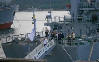 Белоцерковец обвинил Новинского в незаконной агитации на военном корабле ВМСУ «Славутич»