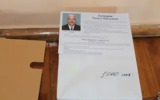 В Ленинском районе некому монтировать кабинки для голосования
