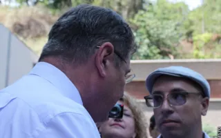 Яцубу пикетировали возмущенные родители и юные спортсмены ДЮСШ «Парус»