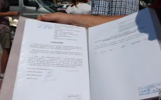 В Севастополе анархисты после зачистки военнослужащими ЧФ РФ провели пикет с требованием выделить им заброшенное здание