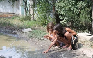 Отчаявшиеся жители улицы Полоцкая вышли на сход 