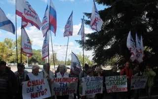 В Севастополе прошел пикет в защиту атаковавших НАТОвский корабль на матрасах 