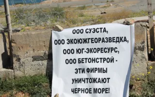 Против добычи песка «Суэстой» стартовал бессрочный пикет