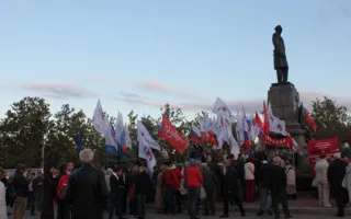 На митинге против «пескососов» выразили недоверие Яцубе, предложив ему покинуть Севастополь