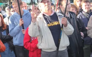 На митинге против «пескососов» выразили недоверие Яцубе, предложив ему покинуть Севастополь