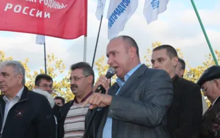 На митинге против «пескососов» выразили недоверие Яцубе, предложив ему покинуть Севастополь