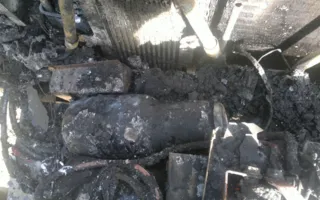 В Севастополе подожгли машину депутата от «Русского блока»