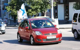 В Севастополе автопробегом ударили по Евроинтеграции 