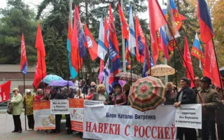 Антиевроинтеграционный пикет под СГГА отказался от Януковича и выразил недоверие Яцубе
