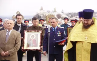 На 93-ю годовщину «исхода» потомки изгнанников получили в дар иконы