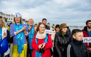 Собрание «моржей» в Севастополе