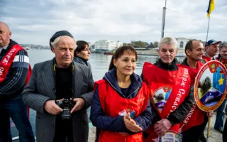 Собрание «моржей» в Севастополе