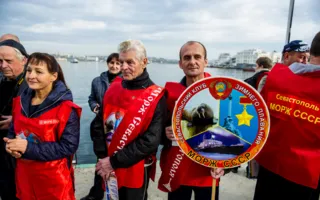 Собрание «моржей» в Севастополе