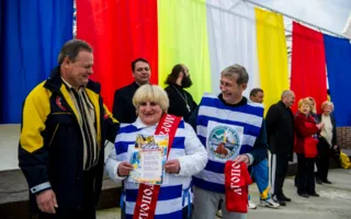 Собрание «моржей» в Севастополе
