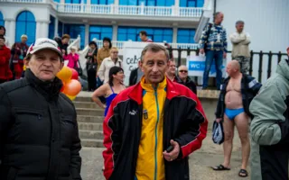 Собрание «моржей» в Севастополе