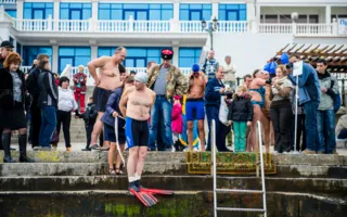 Собрание «моржей» в Севастополе