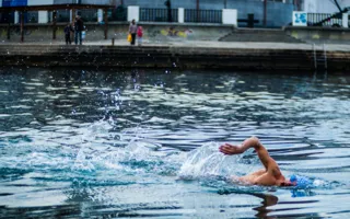 Собрание «моржей» в Севастополе