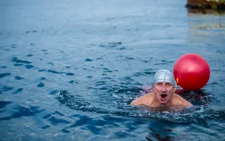 Собрание «моржей» в Севастополе