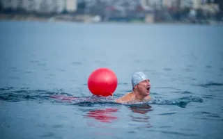 Собрание «моржей» в Севастополе